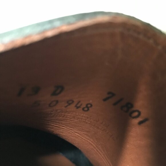 Allen Edmonds Men Size 13 D Boulder Venetian Driving Two Tone Leather Loafer - Picture 10 of 15